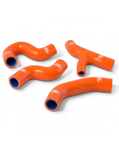 SAMCO SPORT KÜHLERSCHLAUCH SET SILIKON ORANGE