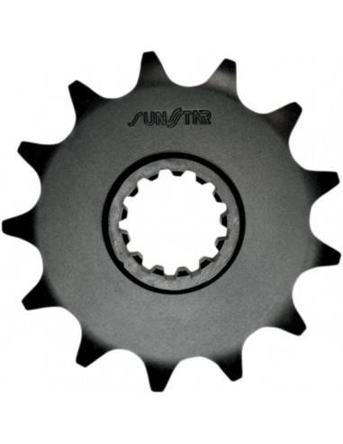 SUNSTAR SPROCKETS 323 VORDERES RITZEL ERSATZ 13 ZÄHNE 520 TEILUNG SCHWARZER STAHL