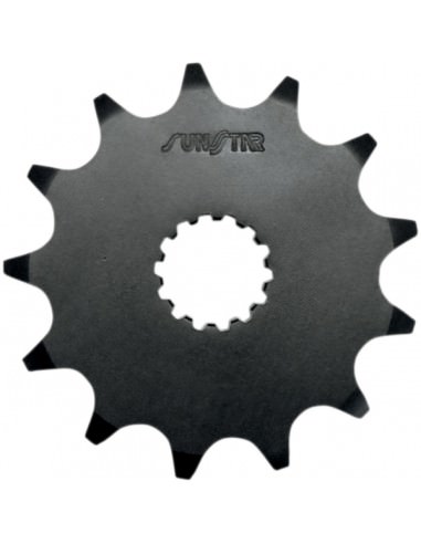 SUNSTAR SPROCKETS 345 VORDERES RITZEL ERSATZ 13 ZÄHNE 520 TEILUNG SCHWARZER STAHL