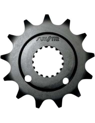 SUNSTAR SPROCKETS 347 VORDERES RITZEL ERSATZ 13 ZÄHNE 520 TEILUNG SCHWARZER STAHL