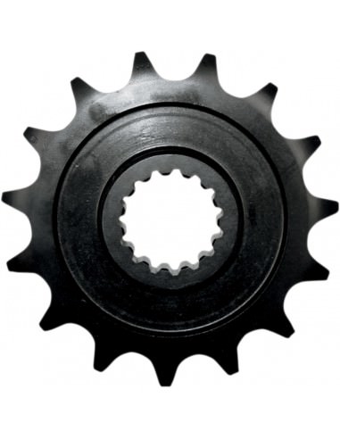 SUNSTAR SPROCKETS 360ER VORDERES RITZEL ERSATZ 15 ZÄHNE 520ER TEILUNG SCHWARZER STAHL