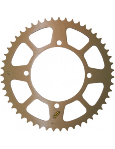 SUNSTAR SPROCKETS 5-1423 HINTERES LEICHTES RITZEL 53 ZÄHNE 420 TEILUNG ALUMINIUM NATUR NATUR