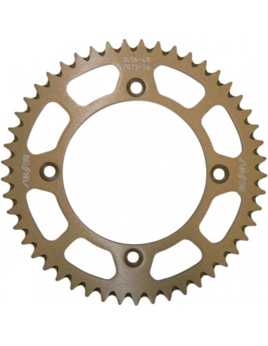 SUNSTAR SPROCKETS 5-1456 HINTERES LEICHTES RITZEL 49 ZÄHNE 420 TEILUNG SCHWARZES ALUMINIUM