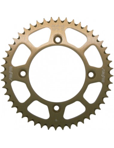 SUNSTAR SPROCKETS 5-2429 HINTERES LEICHTES RITZEL 49 ZÄHNE 428ER TEILUNG ALUMINIUM NATURBELASSEN