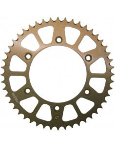 SUNSTAR SPROCKETS 5-3547 HINTERES LEICHTES RITZEL 48 ZÄHNE 520 TEILUNG SCHWARZES ALUMINIUM