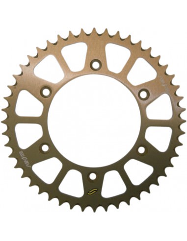 SUNSTAR SPROCKETS 5-3547 HINTERES LEICHTES RITZEL 50 ZÄHNE 520 PITCH SCHWARZES ALUMINIUM