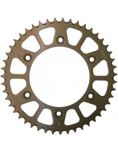 SUNSTAR SPROCKETS 5-3559 HINTERES LEICHTES RITZEL 47 ZÄHNE 520 TEILUNG SCHWARZES ALUMINIUM