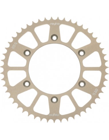 SUNSTAR SPROCKETS 5-3559 HINTERES LEICHTES RITZEL 51 ZÄHNE 520 TEILUNG SCHWARZES ALUMINIUM