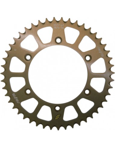 SUNSTAR SPROCKETS 5-3577 HINTERES LEICHTES RITZEL 48 ZÄHNE 520 TEILUNG SCHWARZES ALUMINIUM