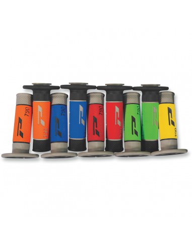 PRO GRIP GRIFFE TRIPLE DENSITY OFFROAD 790 GESCHLOSSENES ENDE GRAU/ROT/SCHWARZ Bild 2 PRO GRIP GRIFFE TRIPLE DENSITY OFFROAD 790 GESCHLOSSENES ENDE GRAU/ROT/SCHWARZ Bild 2