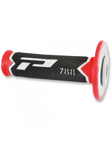 PRO GRIP GRIFFE TRIPLE DENSITY OFFROAD 788 GESCHLOSSENES ENDE GRAU/ROT/SCHWARZ