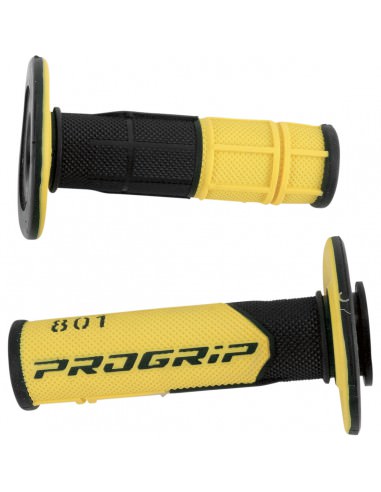 PRO GRIP GRIFFE DOUBLE DENSITY OFFROAD 801 GESCHLOSSENES ENDE SCHWARZ/GELB