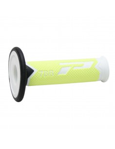 PRO GRIP GRIFFE TRIPLE DENSITY OFFROAD 788 GESCHLOSSENES ENDE WEIß/SCHWARZ/FLUO GELB