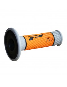 PRO GRIP GRIFFE TRIPLE DENSITY OFFROAD 790 GESCHLOSSENES ENDE GRAU/ORANGE/SCHWARZ