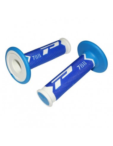 PRO GRIP GRIFFE TRIPLE DENSITY OFFROAD 788 GESCHLOSSENES ENDE WEIß/BLAU/HELLBLAU/HELLBLAU