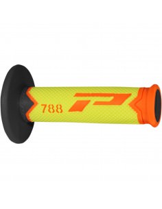 PRO GRIP GRIFFE TRIPLE DENSITY OFFROAD 788 GESCHLOSSENES ENDE FLUO ORANGE/FLUO GELB/SCHWARZ