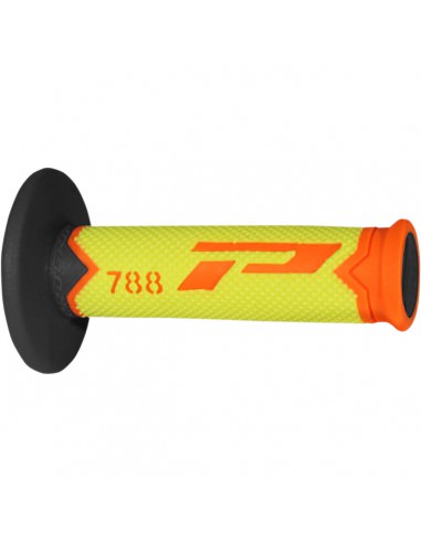 PRO GRIP GRIFFE TRIPLE DENSITY OFFROAD 788 GESCHLOSSENES ENDE FLUO ORANGE/FLUO GELB/SCHWARZ