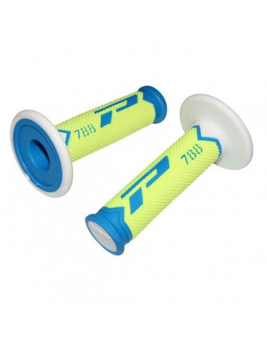 PRO GRIP GRIFFE TRIPLE DENSITY OFFROAD 788 GESCHLOSSENES ENDE BLAU/FLUO GELB/WEIß