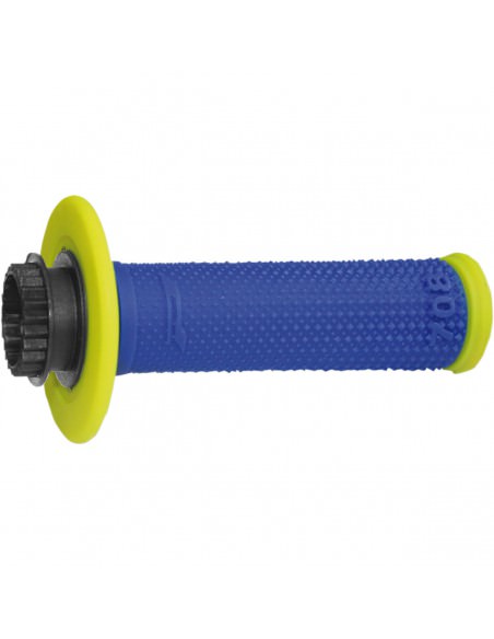 PRO GRIP 708 OFFROAD SINGLE DENSITY LOCK ON GRIFFE FLUO GELB/BLAU Bild 2