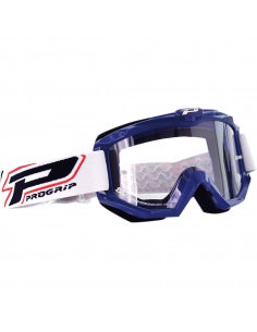 PRO GRIP BRILLE OFFROAD RACE LINE BLAU 3201 GLAS KLAR