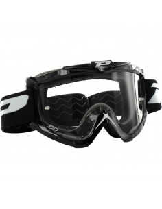 PRO GRIP BRILLE OFFROAD BASE LINE SCHWARZ 3301 GLAS KLAR