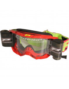 PRO GRIP BRILLE VISTA MX AMERIKA MIT ROLL-OFF 3303 ROT