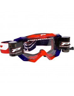 PRO GRIP BRILLE VENOM ROT/BLAU