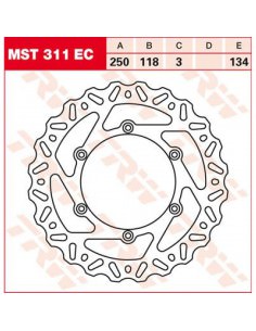 TRW BREMSSCHEIBE NICHT SCHWIMMEND EC-CROSS-DESIGN