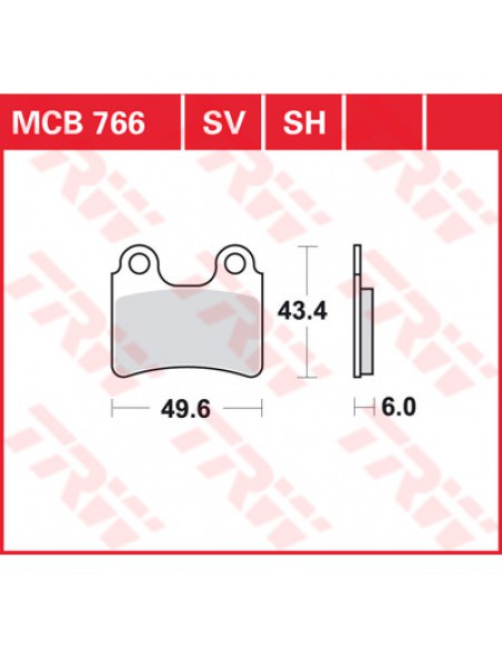 TRW BREMSBELAG ALLROUND BIO STANDARD