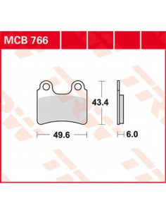 TRW BREMSBELAG ALLROUND BIO STANDARD 2
