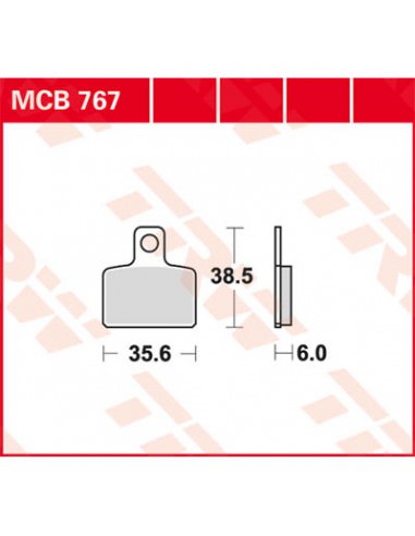 TRW BREMSBELAG ALLROUND BIO STANDARD