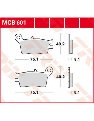 TRW BREMSBELAG ALLROUND BIO STANDARD