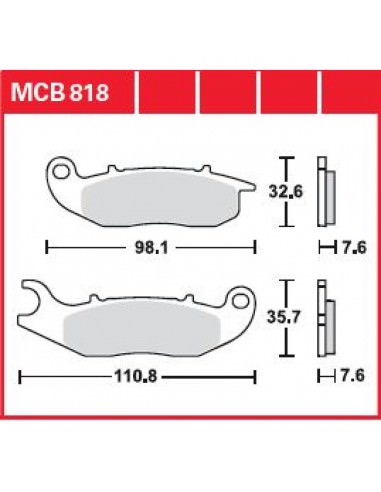 TRW BREMSBELAG ALLROUND BIO STANDARD