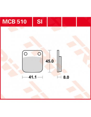 TRW BREMSBELAG ALLROUND BIO STANDARD