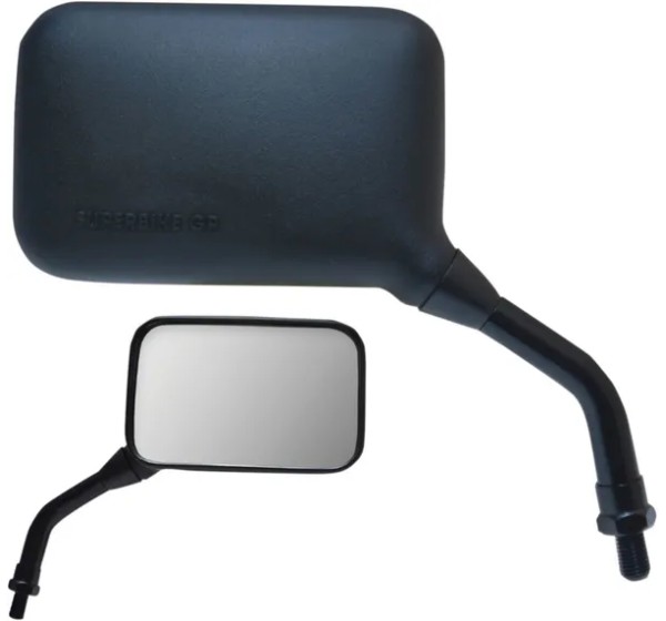 PARTS UNLIMITED Spiegel - MIRROR PU AX BLK COMP RH