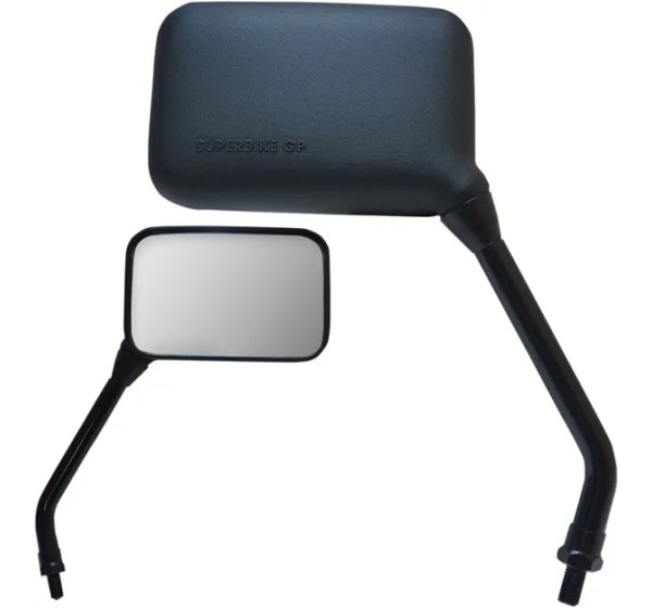 PARTS UNLIMITED Spiegel - MIRROR PU AX BLK COMP RHL