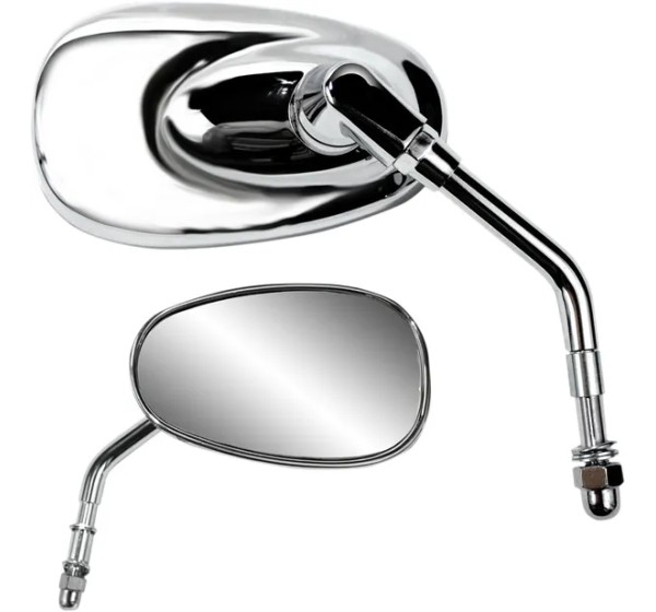 PARTS UNLIMITED Spiegel - MIRROR PU MINI OVAL HAR.