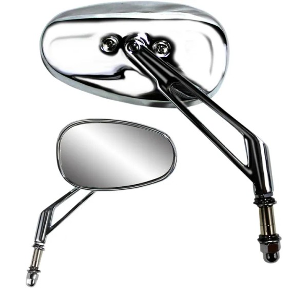 PARTS UNLIMITED Spiegel - MIRROR PU SHORT STEM HAR