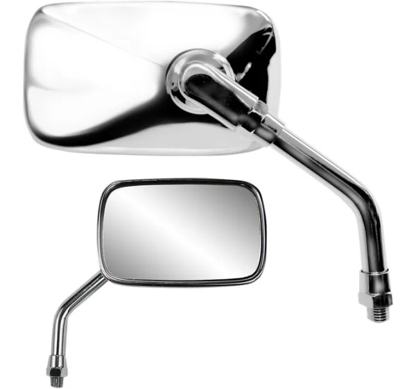 PARTS UNLIMITED Spiegel - MIRROR PU MINI RECT. CHR
