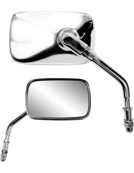 PARTS UNLIMITED Spiegel - MIRROR PU MINI RECT. HAR