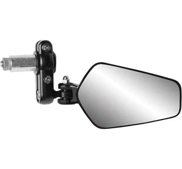 PARTS UNLIMITED Spiegel - MIRROR PU OVAL BAR END