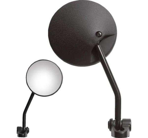 PARTS UNLIMITED Spiegel - MIRROR PU RND FLAG STYLE