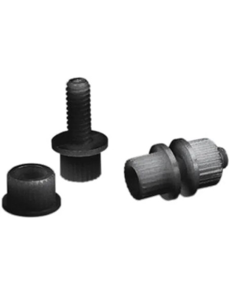 PARTS UNLIMITED Kennzeichen - BOLT LICENSE 100PK BLACK