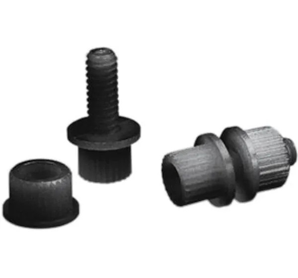 PARTS UNLIMITED Kennzeichen - BOLT LICENSE 100PK BLACK