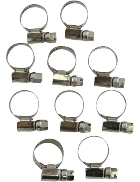 PARTS UNLIMITED Montagematerial & Zubehör - HOSE CLAMP EMBOSSED 10-16