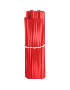 MOOSE RACING 80ER PACK POLYURETHAN-SPEICHENHÜLLEN ROT 2