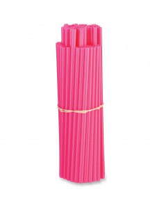 MOOSE RACING 80ER PACK POLYURETHAN-SPEICHENHÜLLEN ROSA 2