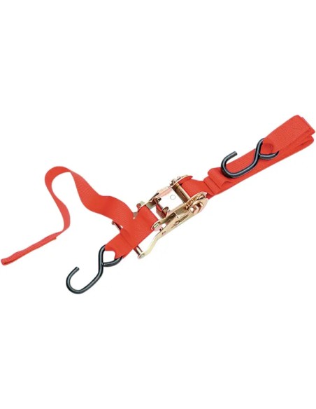 PARTS UNLIMITED Spanngurte - TIE DOWN 1RAT ASST RED