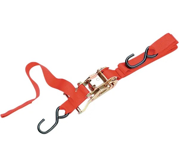PARTS UNLIMITED Spanngurte - TIE DOWN 1RAT ASST RED