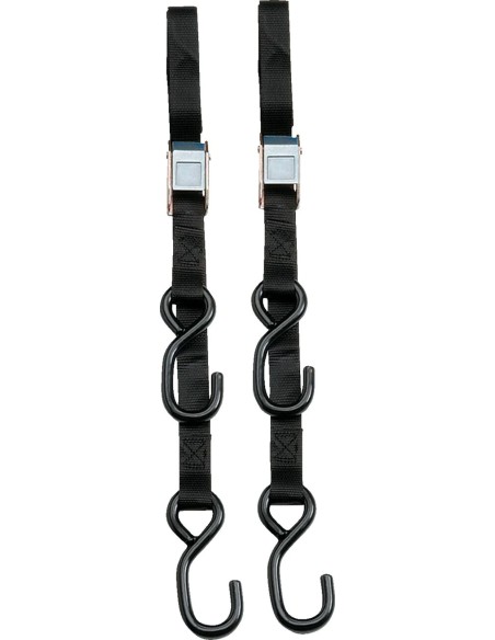PARTS UNLIMITED Spanngurte - TIE DOWN 1.5STD BLK PR